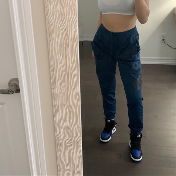 rare adidas graphic jogger sweatpants - Picture 3 of 3